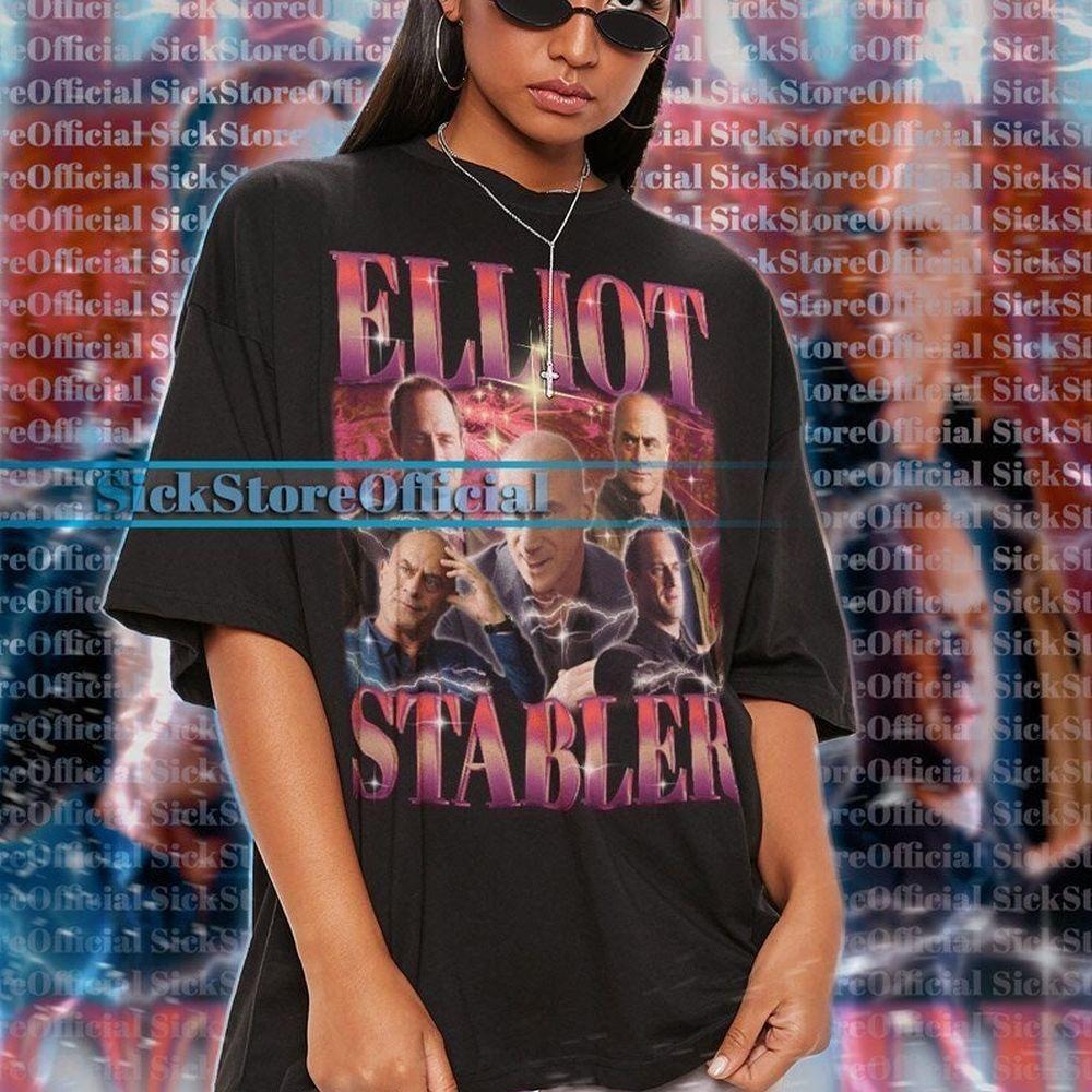 Retro Elliot Stabler 4 Vuitino Shirt